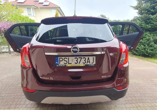 Opel Mokka cena 59900 przebieg: 141000, rok produkcji 2017 z Warszawa małe 211